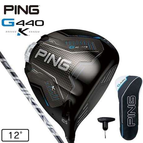 ピン（PING）（メンズ）G440 K HL ドライバー(1W ロフト12度)FUJIKURA SPEEDER NX GREY 35