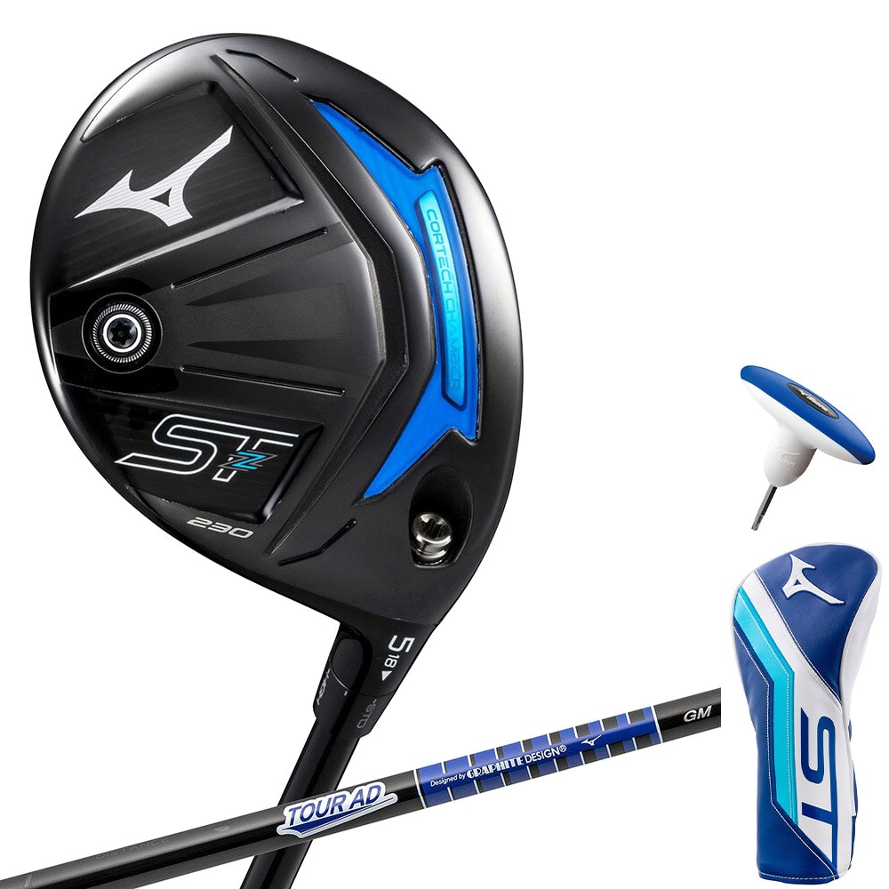 ミズノ（MIZUNO）（メンズ）ST-Z 230 フェアウェイウッド(5W ロフト18度)Tour AD GM F カーボンシャフト