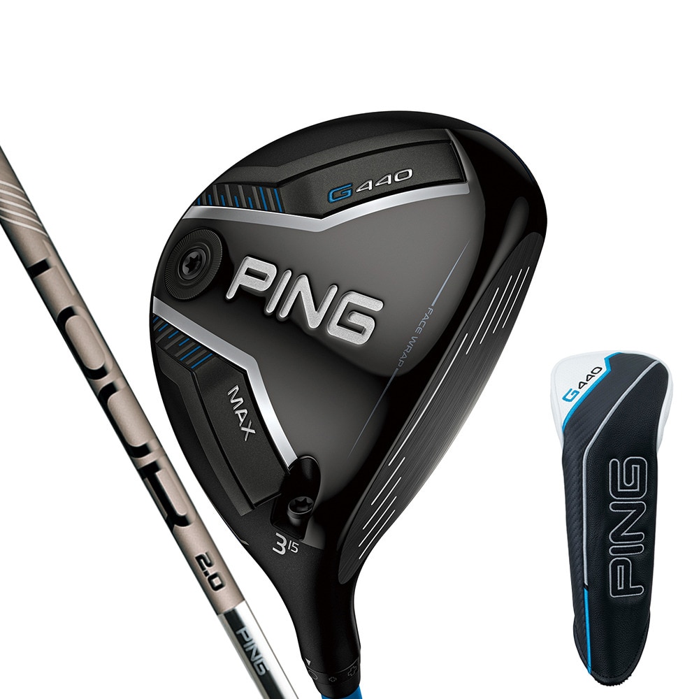 ピン（PING）（メンズ）G440 MAX フェアウェイウッド(5W ロフト19度)PING TOUR 2.0 CHROME 65