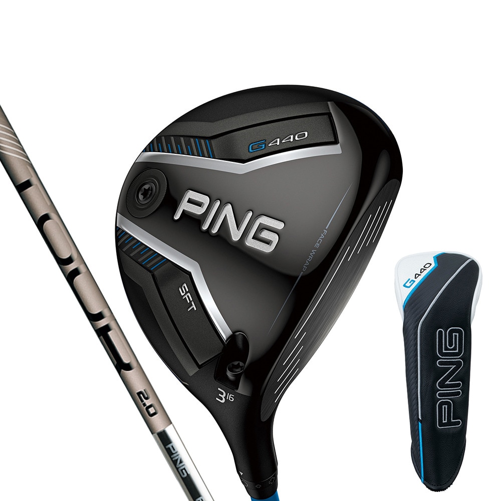 ピン（PING）（メンズ）G440 SFT フェアウェイウッド(3W ロフト16度)PING TOUR 2.0 CHROME 65