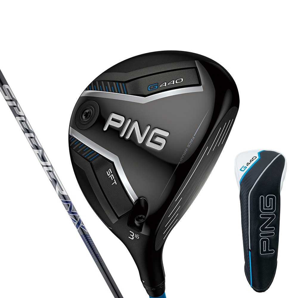 ピン（PING）（メンズ）G440 SFT フェアウェイウッド(5W ロフト19度)FUJIKURA SPEEDER NX GREY 35