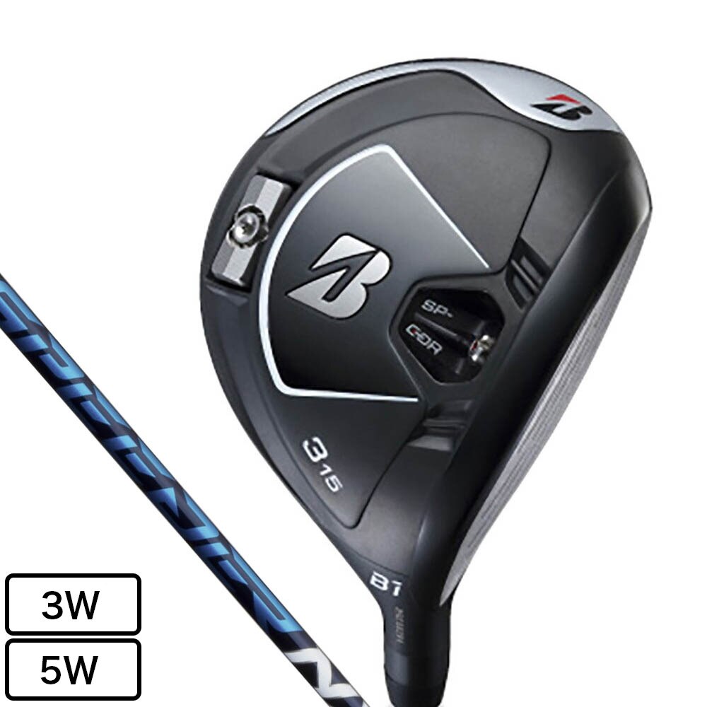 ブリヂストンゴルフ（BRIDGESTONE GOLF）（メンズ）B1 フェアウェイウッド(5 ロフト18度)SPEEDER NX 60 2021 カスタムモデル
