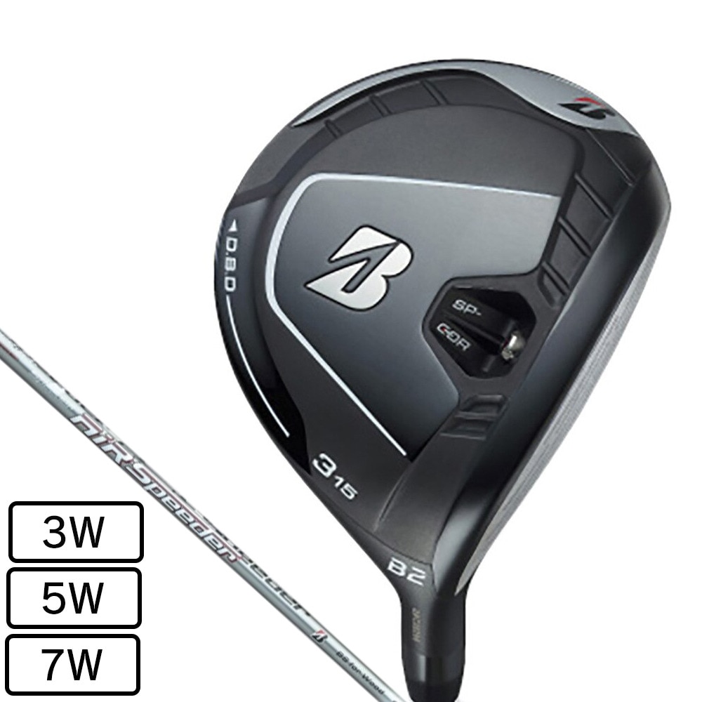 ブリヂストンゴルフ（BRIDGESTONE GOLF）（メンズ）B2 フェアウェイウッド(3 ロフト15度)AiR Speeder BS for Wood