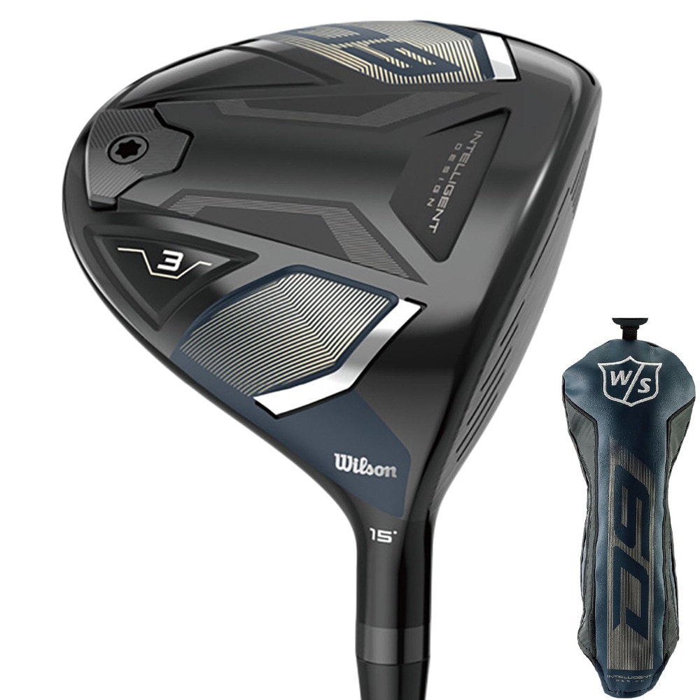 ウイルソンゴルフ（Wilson Golf）（メンズ）D9 フェアウェイウッド(5W ロフト18度)TENSEI CK BLUE