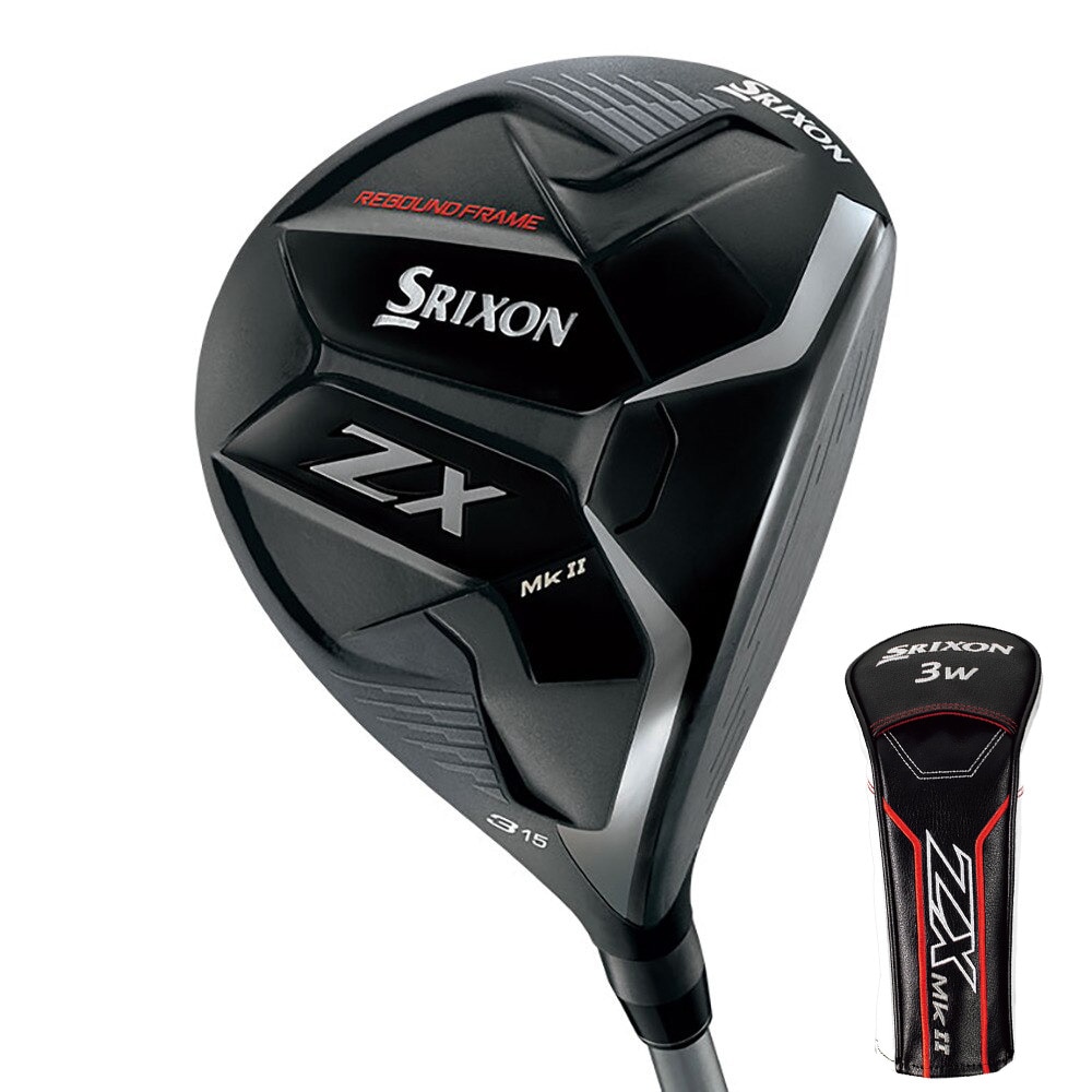 ＜ヴィクトリアゴルフ＞ SRIXON ZX マーク2 フェアウェイウッド(3W ロフト15度)Diamana ZX-II50 ＲＳ 0 ドライバー、フェアウェイウッド 右用