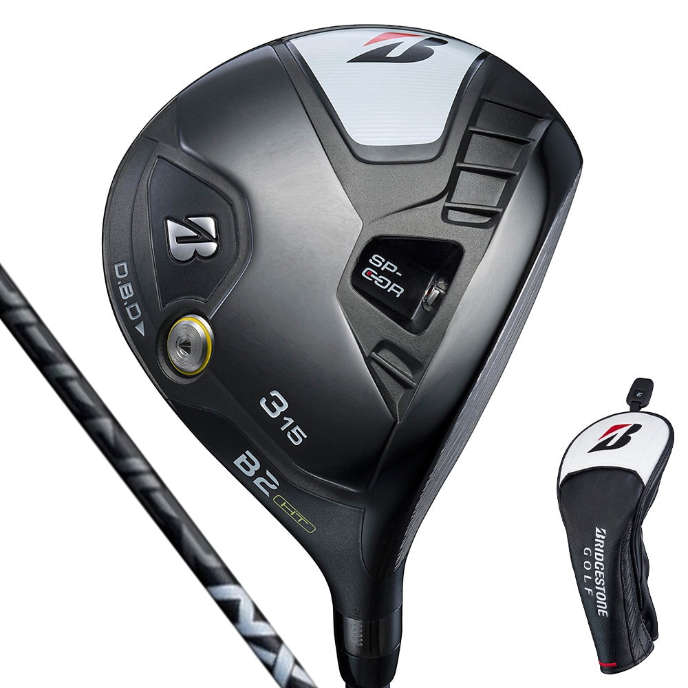 ブリヂストンゴルフ（BRIDGESTONE GOLF）（メンズ）B2HT フェアウェイウッド(5W、ロフト18度)SPEEDER NX BLACK 50