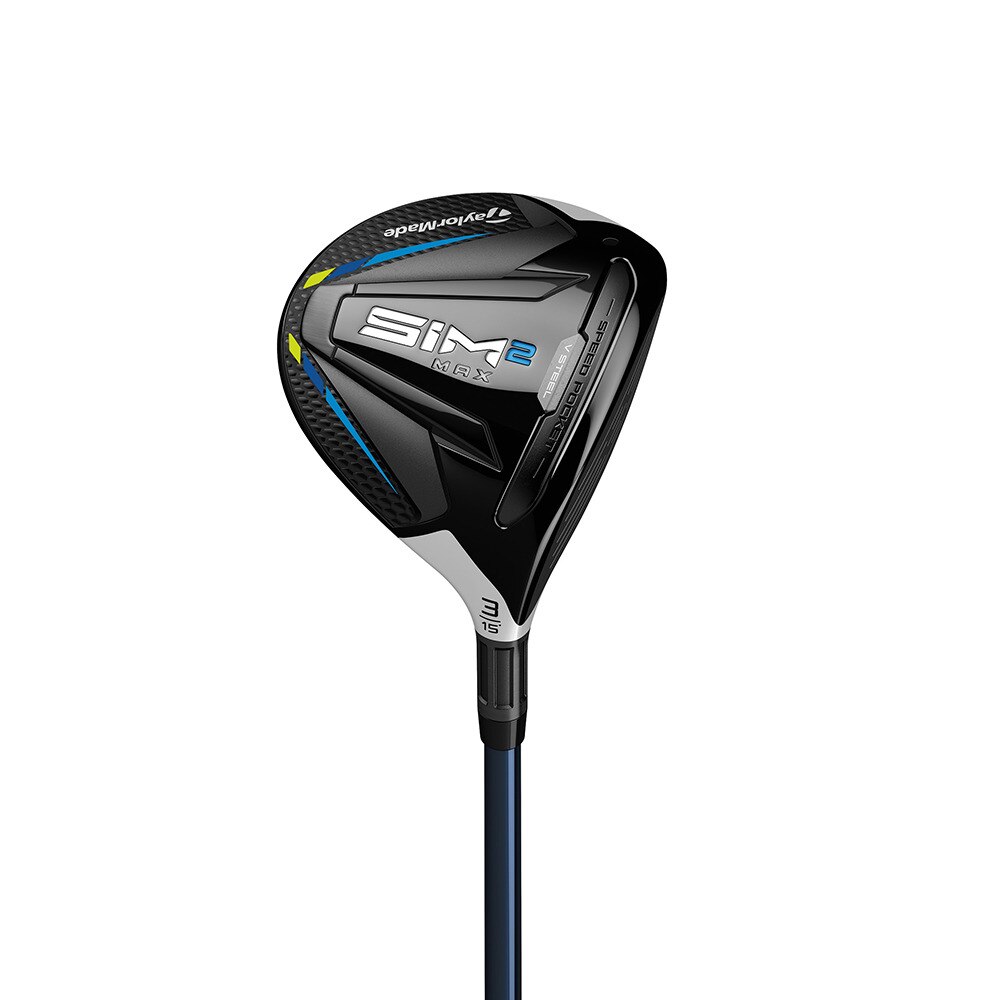 テーラーメイド（TAYLORMADE）（メンズ）SIM2 MAX フェアウェイウッド (W3 ロフト15度)TENSEI BLUE TM50シム2 マックス テンセイ