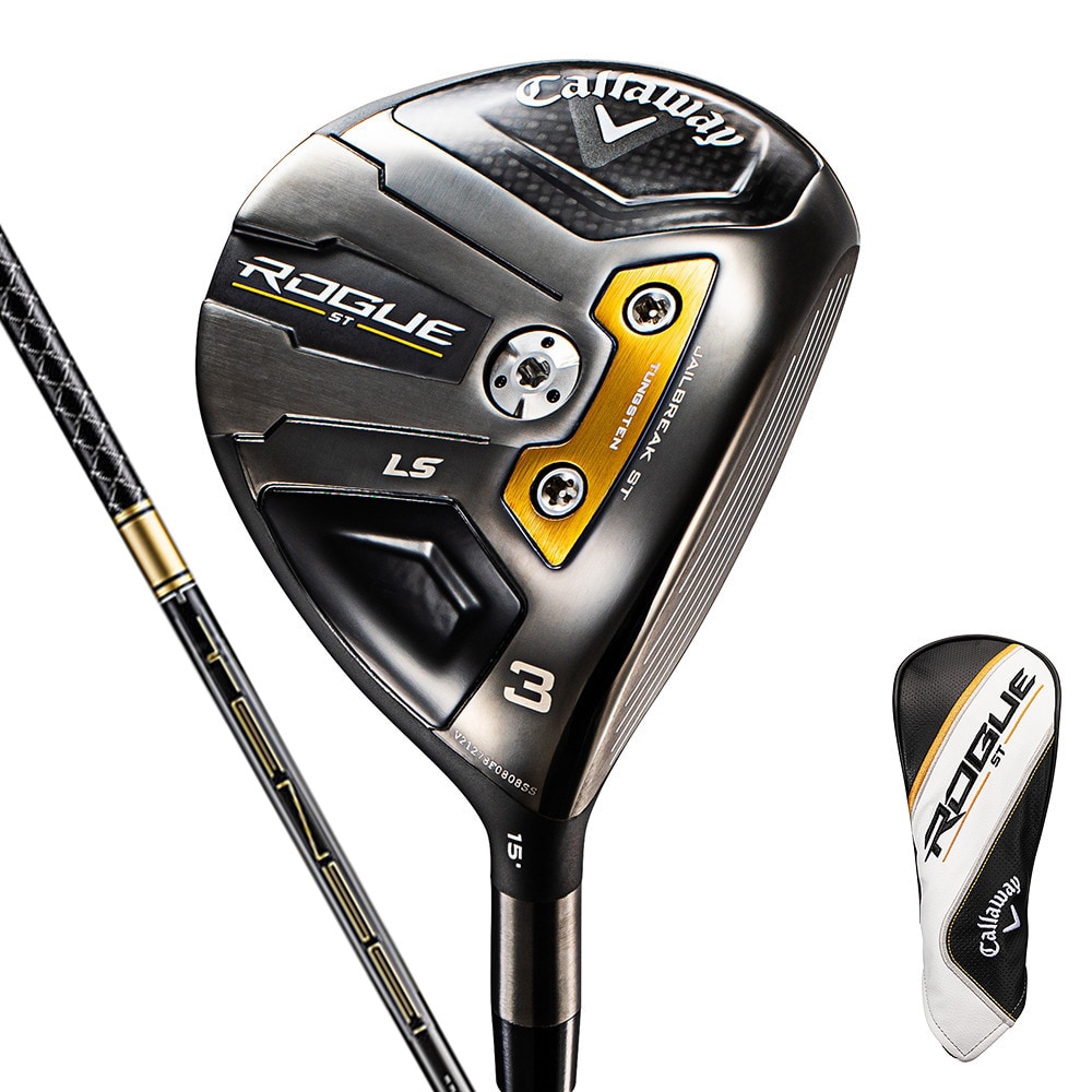 キャロウェイ（CALLAWAY）（メンズ）ROGUE ST LS ローグ フェアウェイウッド(5W、ロフト18度)TENSEI 55 for Callaway