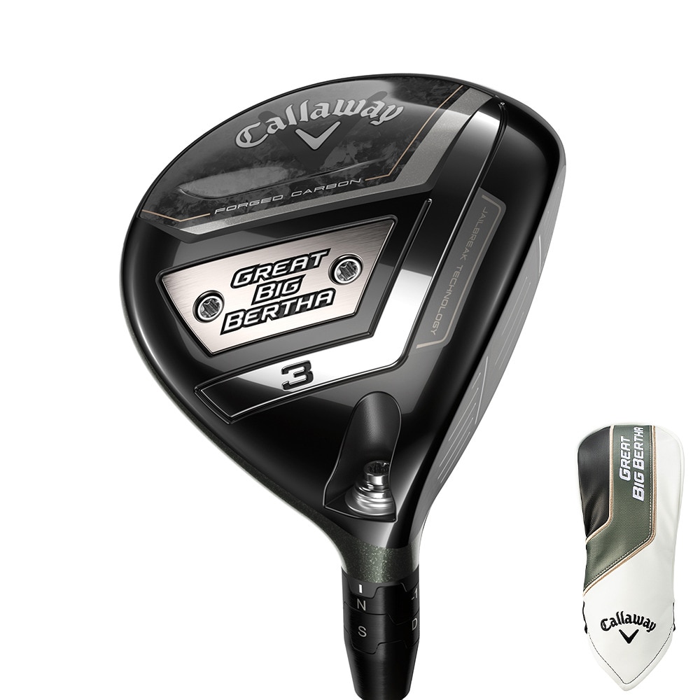 キャロウェイ（CALLAWAY）（メンズ）GREAT BIG BERTHA グレートビッグバーサ フェアウェイウッド(3W、ロフト15度)SPEEDER NX for Callaway
