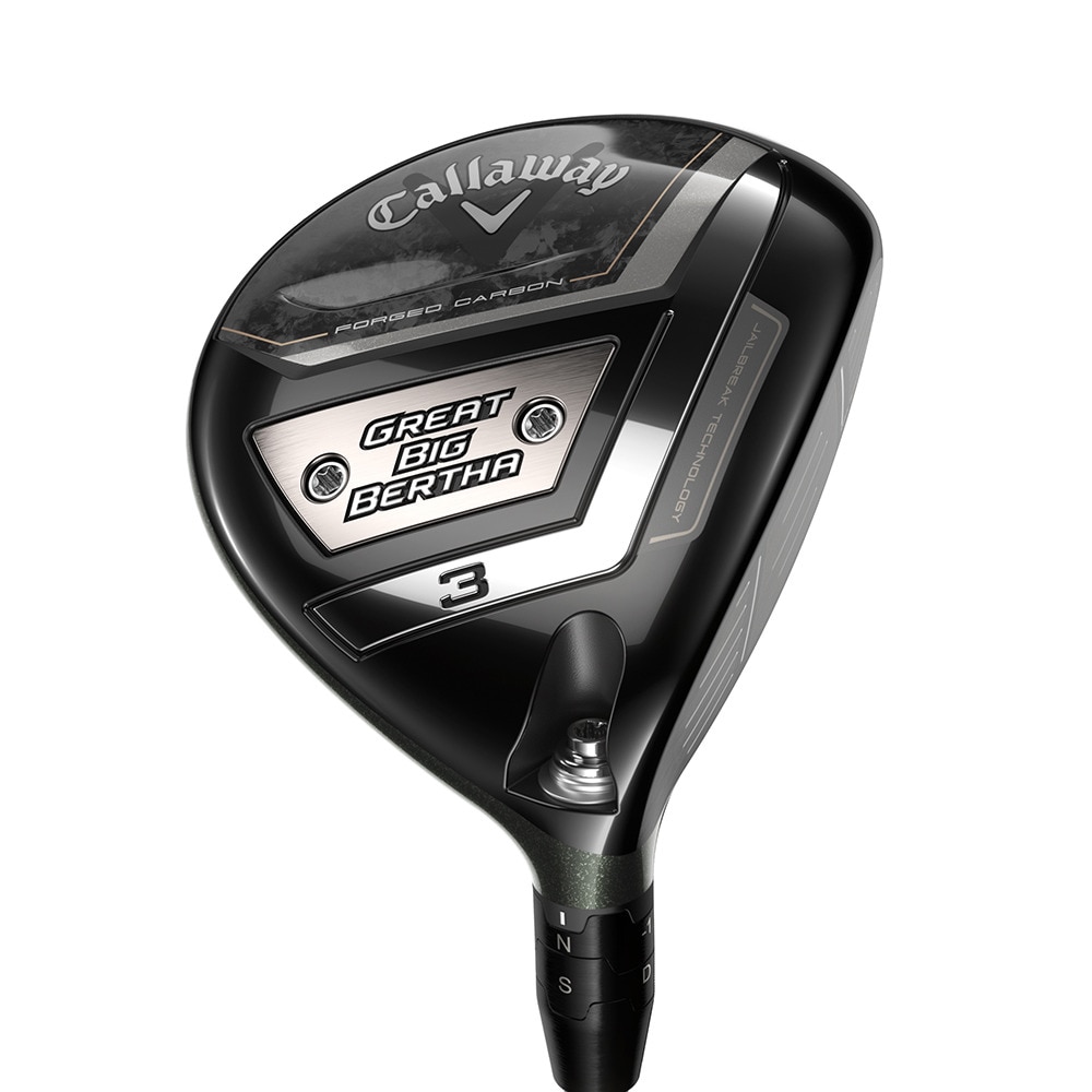 キャロウェイ（CALLAWAY）（メンズ）GREAT BIG BERTHA グレートビッグバーサ  フェアウェイウッド(5W、ロフト18度)SPEEDER NX for Callaway