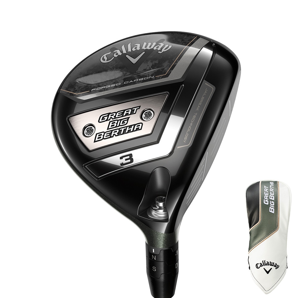 キャロウェイ（CALLAWAY）（メンズ）GREAT BIG BERTHA グレートビッグバーサ  フェアウェイウッド(5W、ロフト18度)SPEEDER NX for Callaway