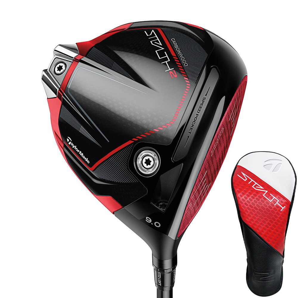 テーラーメイド（TAYLORMADE）（メンズ）ステルス2 ドライバー (1W ロフト9度) TENSEI RED TM50