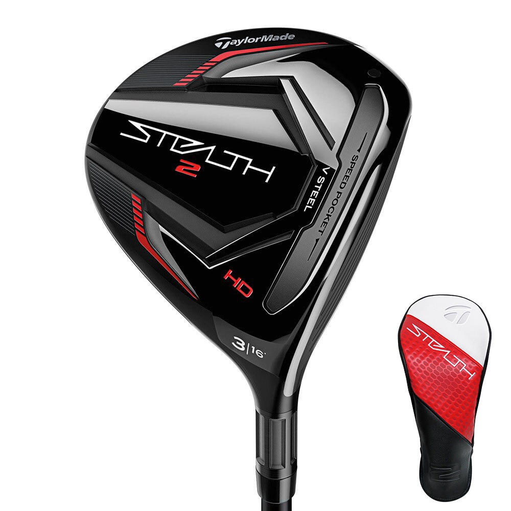 テーラーメイド（TAYLORMADE）（メンズ）ステルス2 HD フェアウェイウッド (3W ロフト16度) TENSEI RED TM50