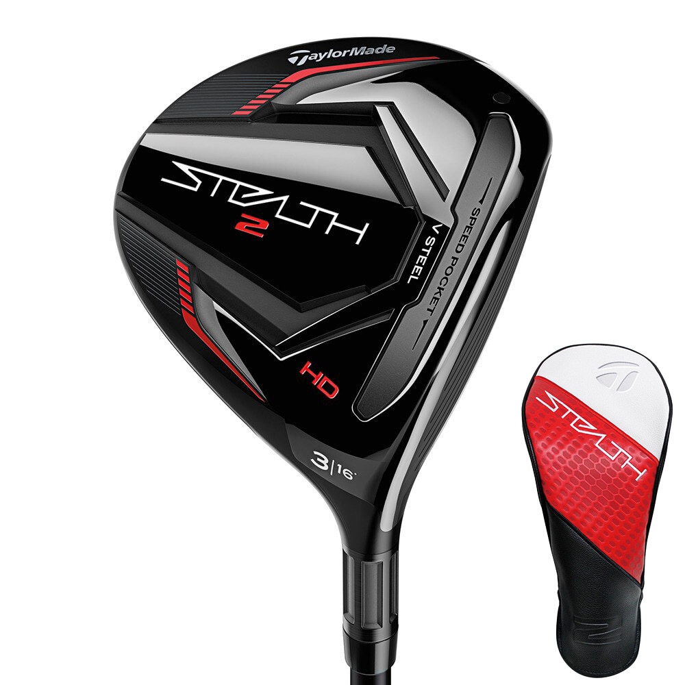 テーラーメイド（TAYLORMADE）（メンズ）ステルス2 HD フェアウェイウッド (7W ロフト23度) TENSEI RED TM50