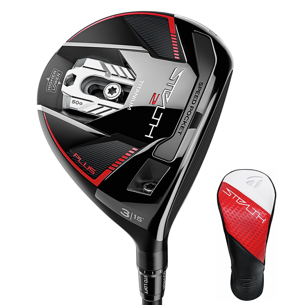 テーラーメイド（TAYLORMADE）（メンズ）ステルス2 プラス フェアウェイウッド(5W ロフト18度)Diamana TM50