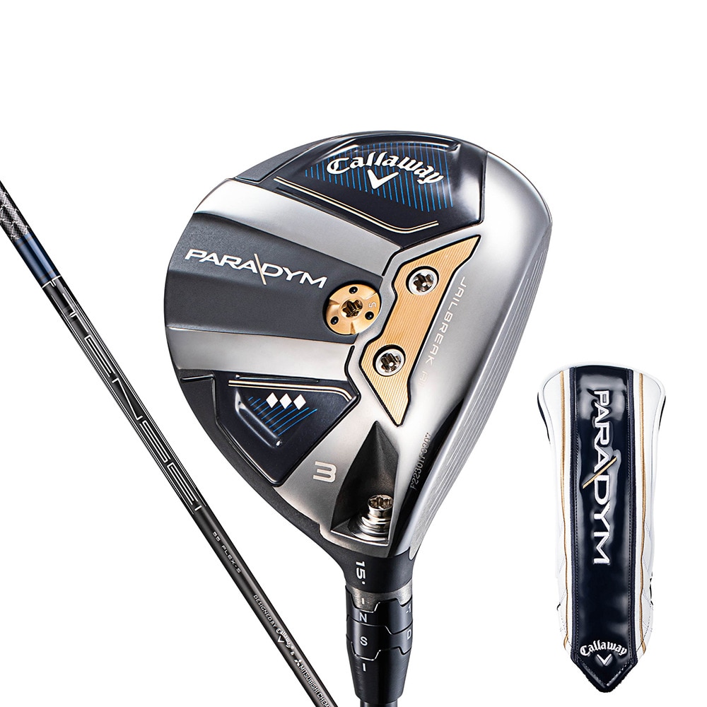 キャロウェイ（CALLAWAY）（メンズ）パラダイム トリプルダイヤモンド フェアウェイウッド(5W、ロフト18度)TENSEI 55 for Callaway