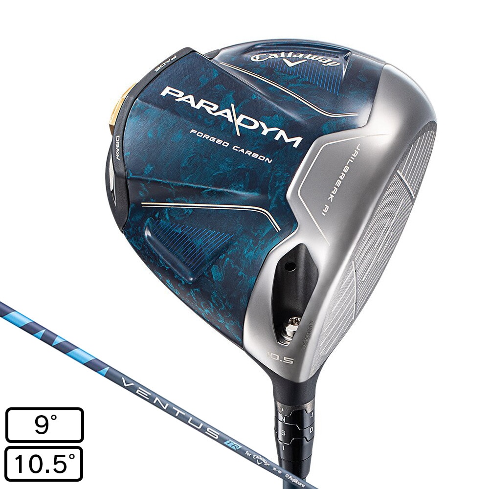 キャロウェイ（CALLAWAY）（メンズ）パラダイム ドライバー (1W ロフト10.5度) VENTUS TR 5 for Callaway