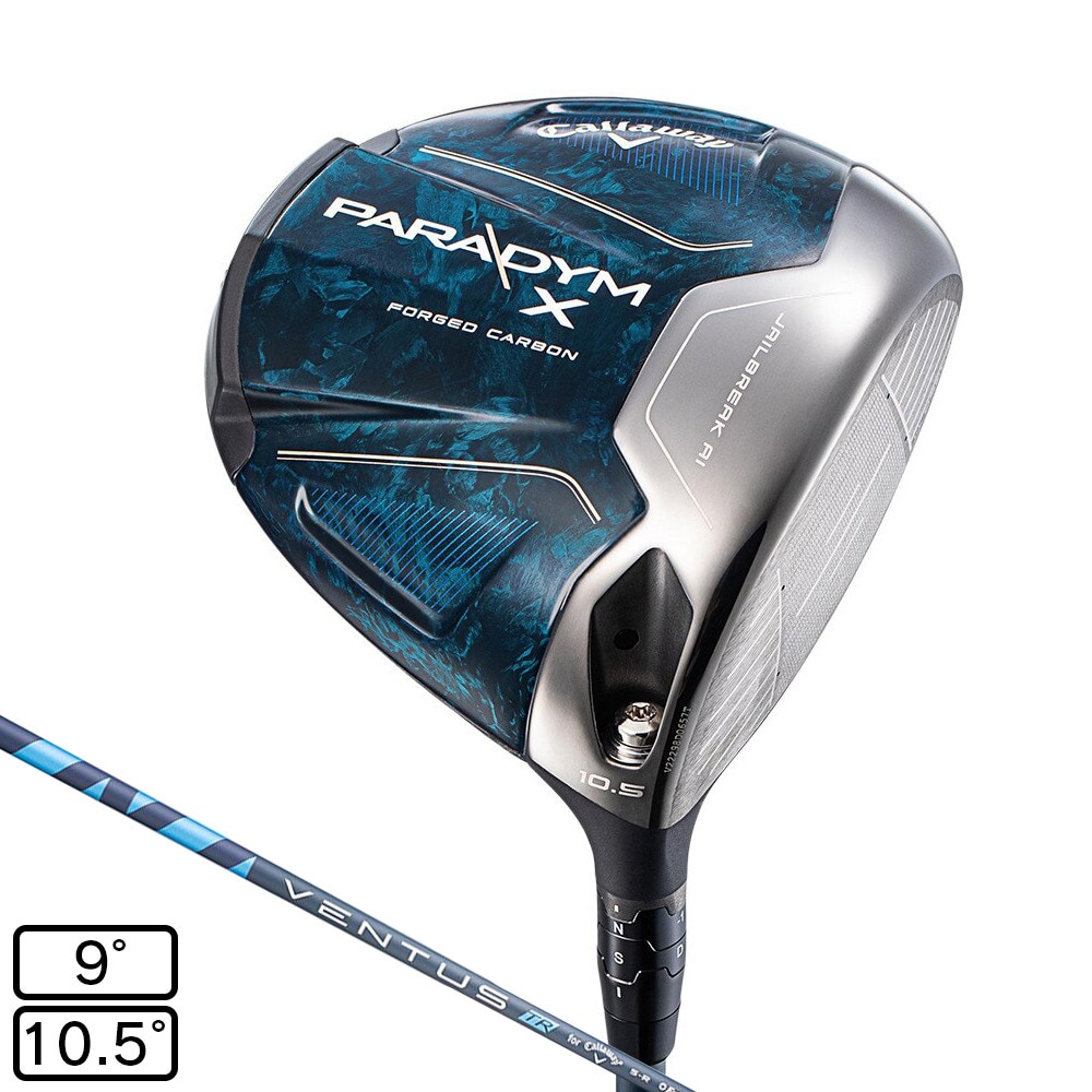 キャロウェイ（CALLAWAY）（メンズ）パラダイム X ドライバー (1W ロフト10.5度) VENTUS TR 5 for Callaway