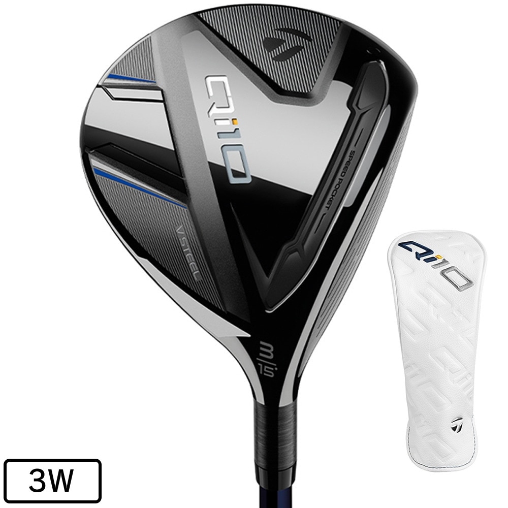 テーラーメイド（TAYLORMADE）（メンズ）Qi10 フェアウェイウッド(3W ロフト15度)Tour AD VF-6