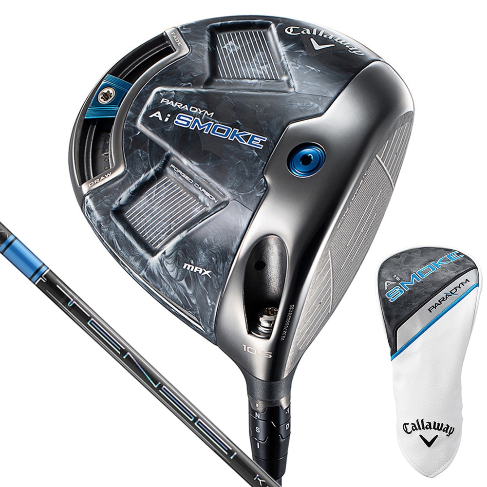 キャロウェイ（CALLAWAY）（メンズ）パラダイム Ai スモーク MAX ドライバー(1W、ロフト9度)TENSEI Pro Blue 1K 50