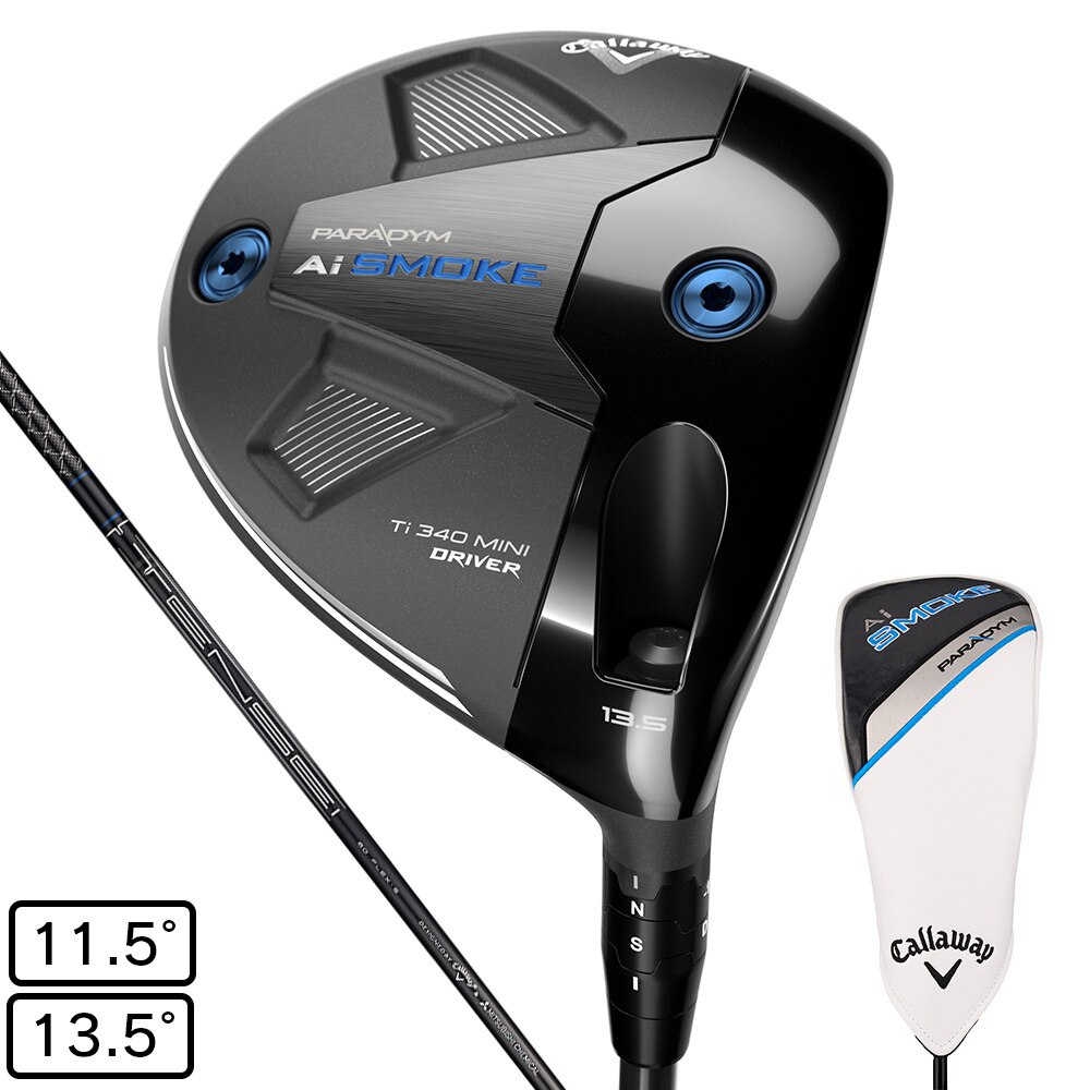 キャロウェイ（CALLAWAY）（メンズ）パラダイム Ai スモーク 340 ミニドライバー(1W、ロフト11.5度)TENSEI 60 for Callaway お一人様一点まで