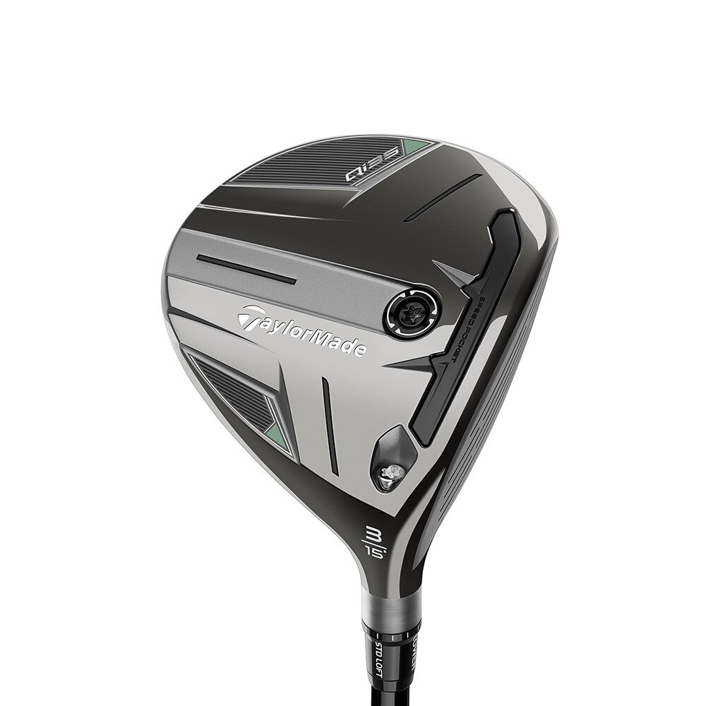 テーラーメイド（TAYLORMADE）（メンズ）左用 Qi35 フェアウェイウッド(3W ロフト15度)Diamana SILVER TM55