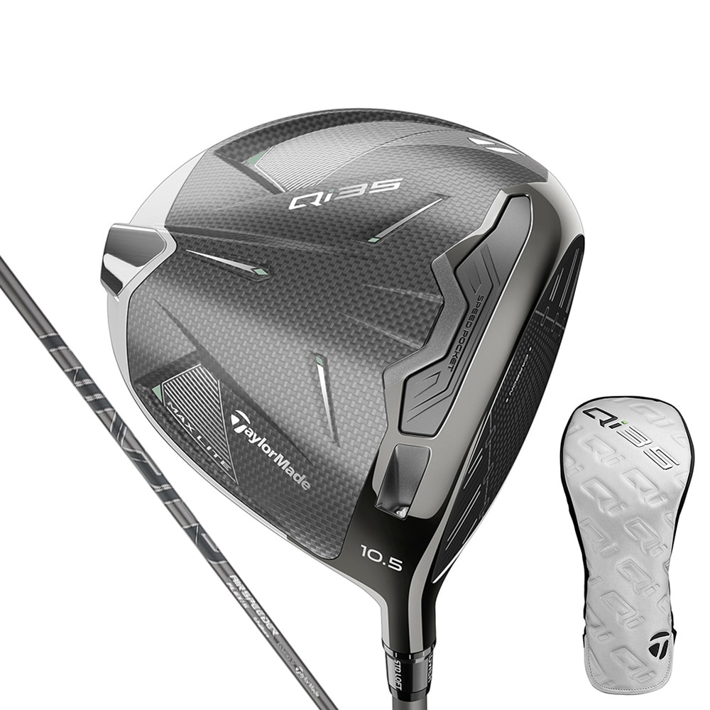テーラーメイド（TAYLORMADE）（メンズ）Qi35 MAX LITE ドライバー(1W ロフト9度)Air Speeder TM