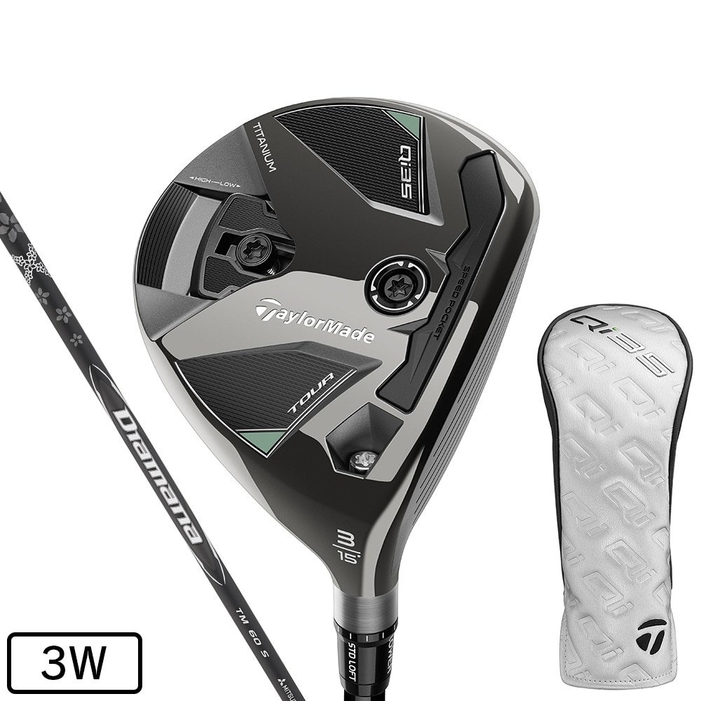 テーラーメイド（TAYLORMADE）（メンズ）Qi35 TOUR フェアウェイウッド