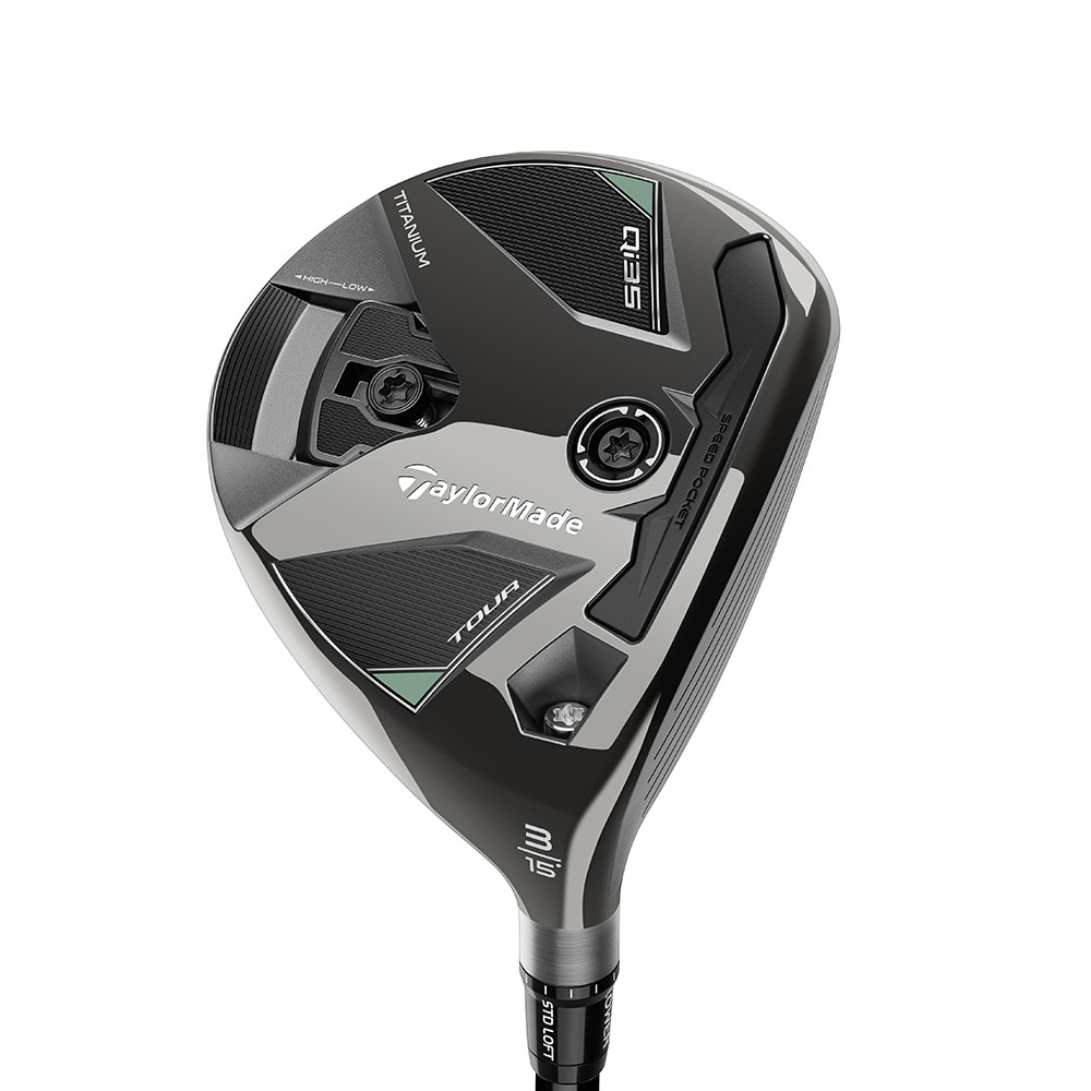 テーラーメイド Qi35 3W TOUR ヘッドのみ テーラーメイド（TAYLORMADE）（メンズ）Qi35 TOUR フェアウェイウッド