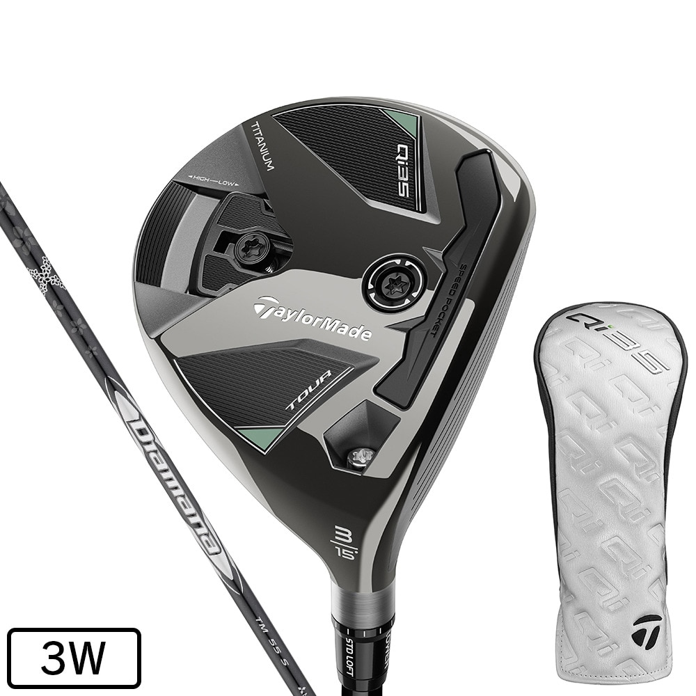 テーラーメイド（TAYLORMADE）（メンズ）Qi35 TOUR フェアウェイウッド