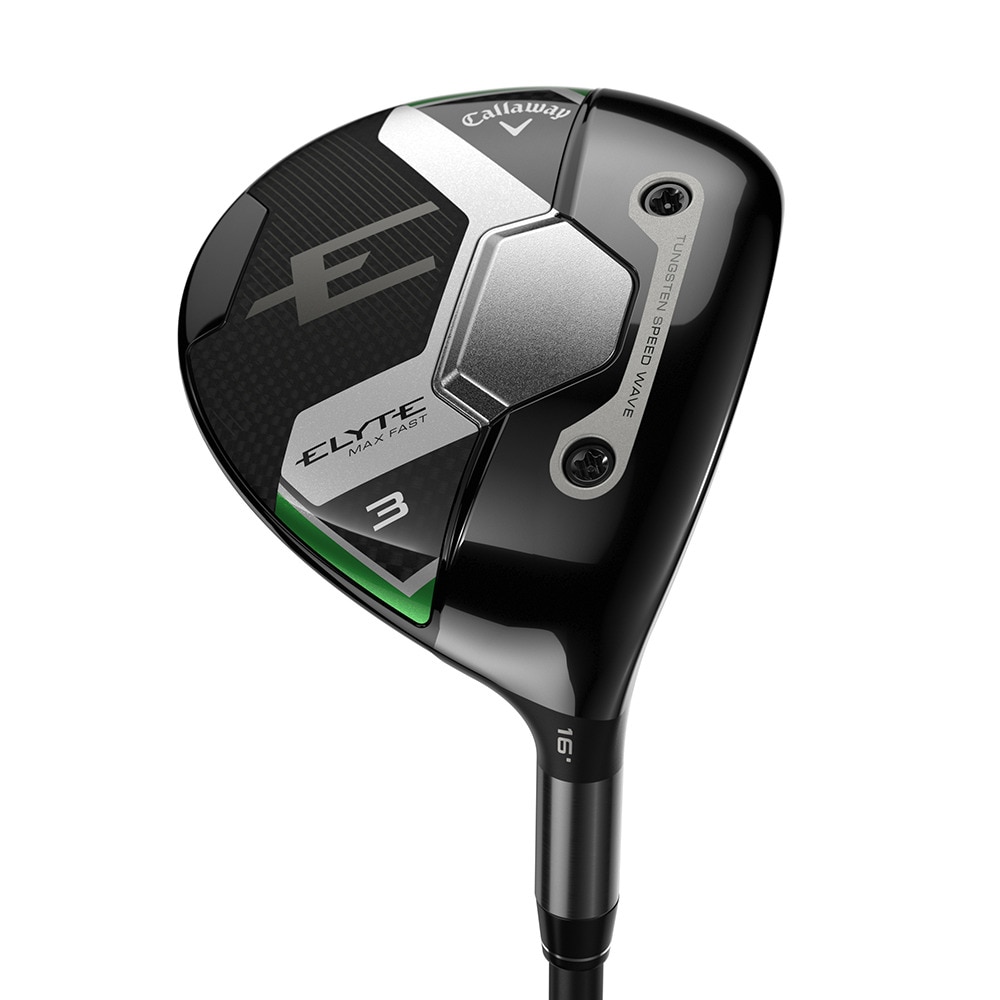 キャロウェイ（CALLAWAY）（メンズ）エリート ELYTE MAX FAST フェアウェイウッド(3W ロフト16度)LIN-Q GREEN 40 for Callaway