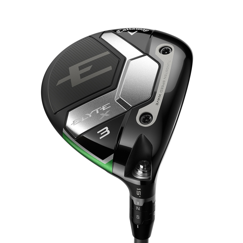 キャロウェイ（CALLAWAY）（メンズ）エリート ELYTE X フェアウェイウッド(5W ロフト18度)VENTUS GREEN 50 for Callaway