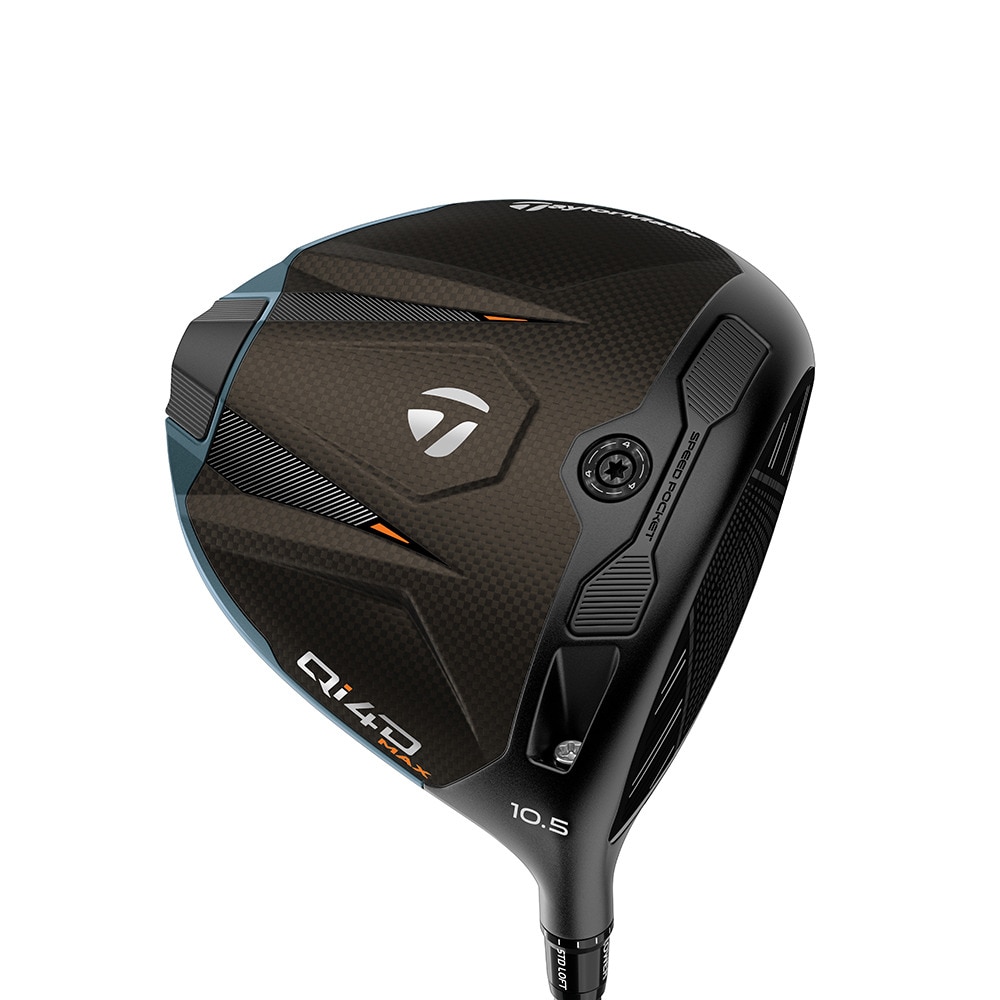 テーラーメイド（TAYLORMADE）（メンズ）Qi4D MAX ドライバー(1W ロフト9度)REAX MR50