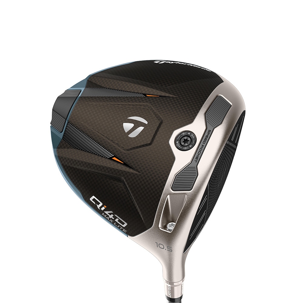 テーラーメイド（TAYLORMADE）（メンズ）Qi4D MAX LITE ドライバー(1W ロフト10.5度)REAX MR40