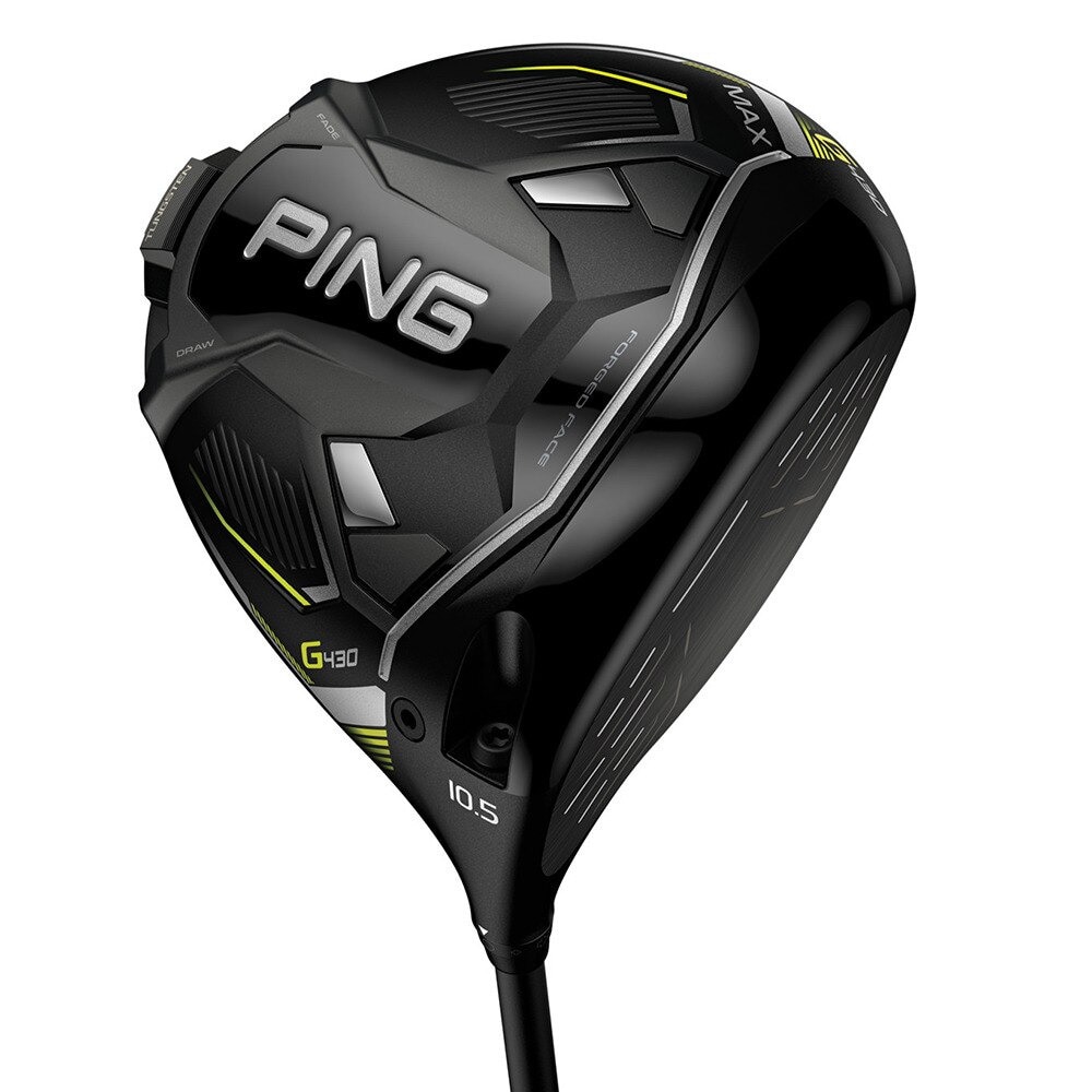 ピン(PING)(メンズ)左用 G430 MAX ドライバー(1W ロフト10.5度)PING TOUR 2.0 CHROME 65 2022年