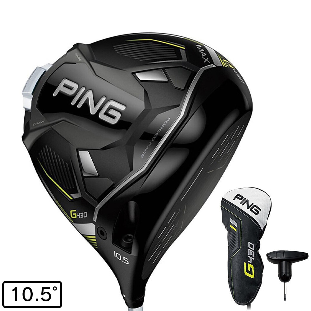 ピン（PING）（メンズ）左用 G430 HL MAXドライバー(1W ロフト10.5度) SPEEDER NX 35