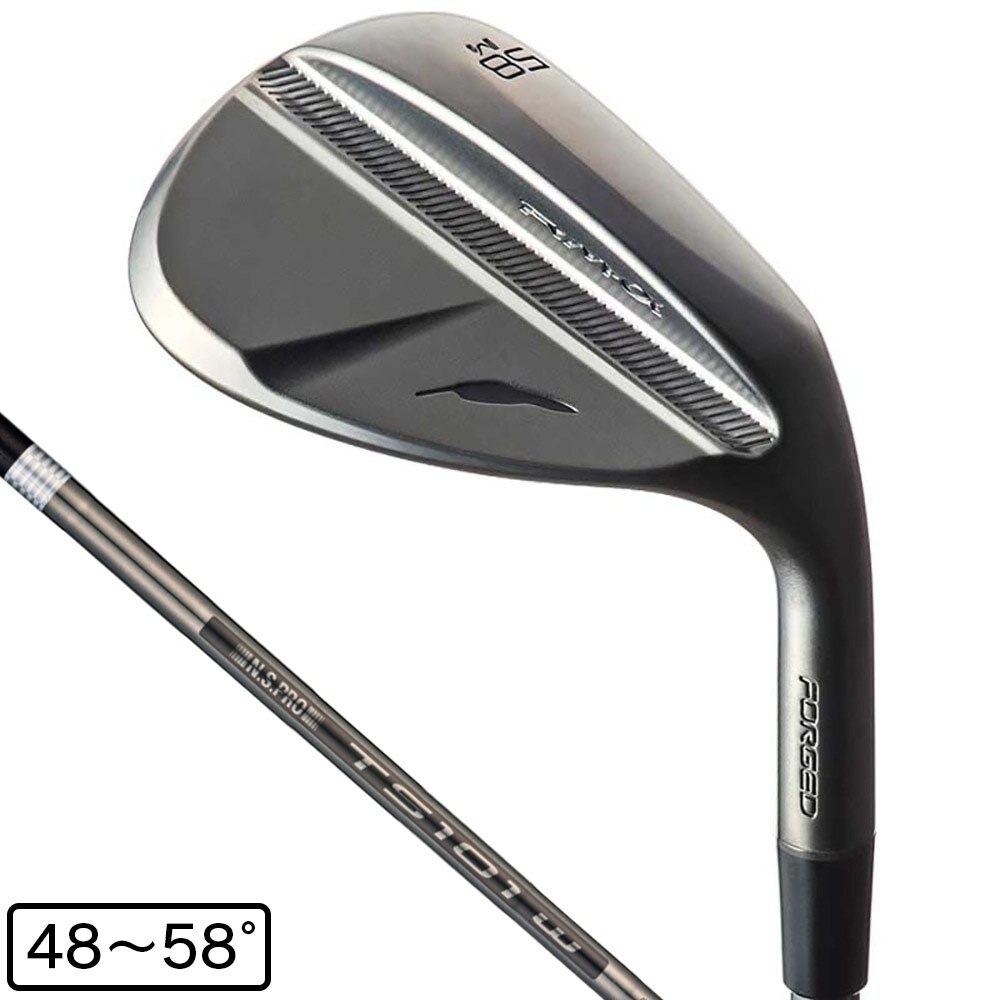 フォーティーン（FOURTEEN）（メンズ）RM-a ウェッジ ブラックエディション(ロフト48度)N.S.PRO TS-101w BK