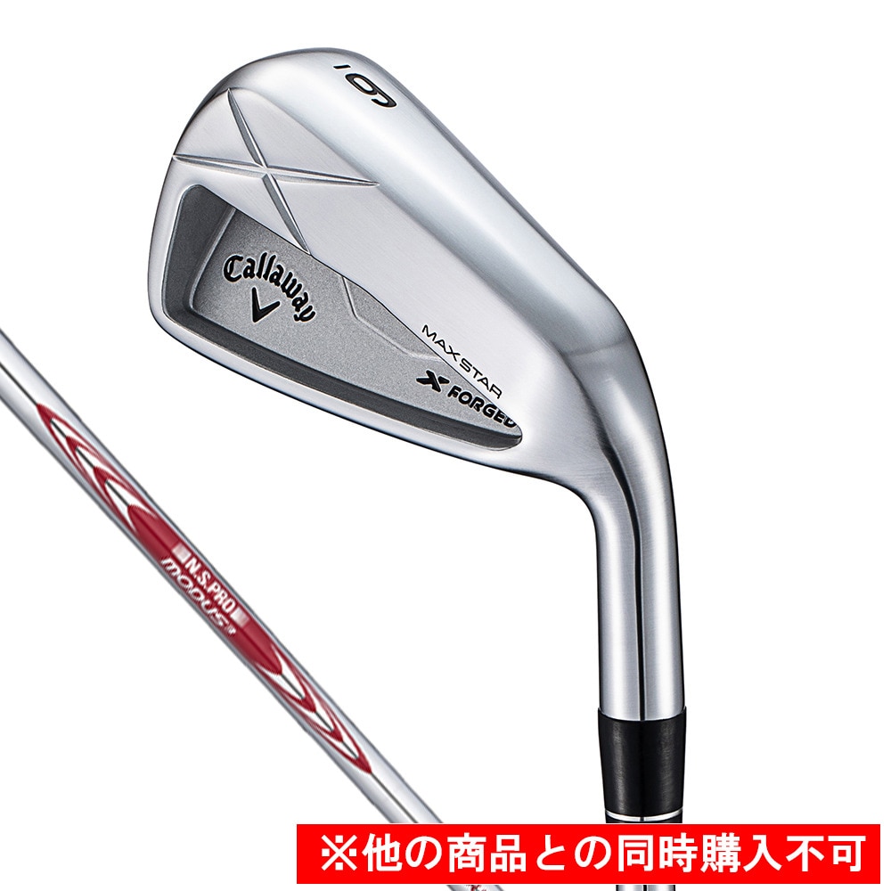 キャロウェイ（CALLAWAY）（メンズ）【先行予約商品】X フォージド MAX STARアイアン(5I ロフト24度)N.S.PRO MODUS3 TOUR 105