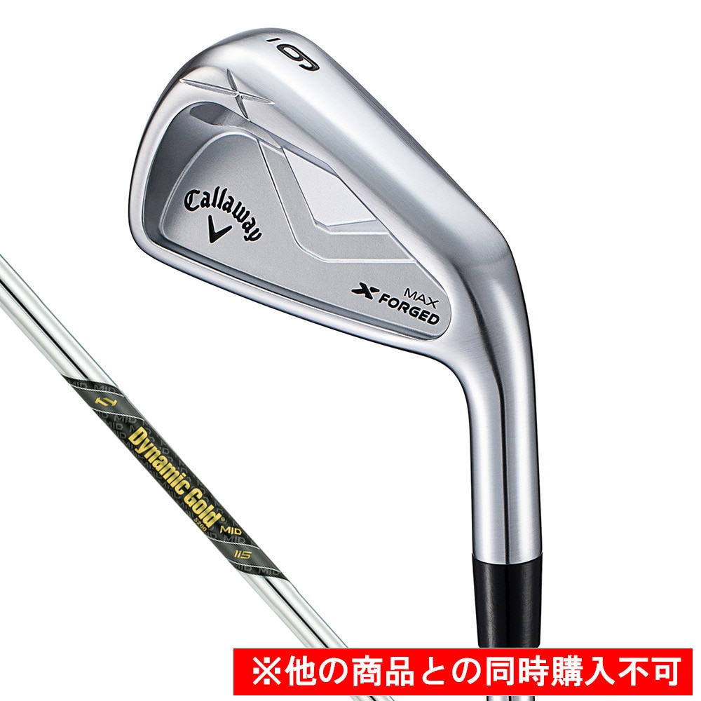 キャロウェイ（CALLAWAY）（メンズ）【先行予約商品】X フォージド MAXアイアン(5I ロフト25度)Dynamic Gold MID115