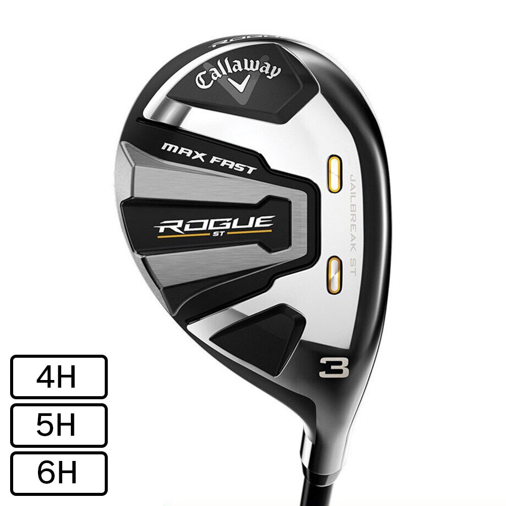 キャロウェイ（CALLAWAY）（メンズ）ROGUE ST MAX FAST ローグ ユーティリティー(4H ロフト21度)SPEEDER NX 40