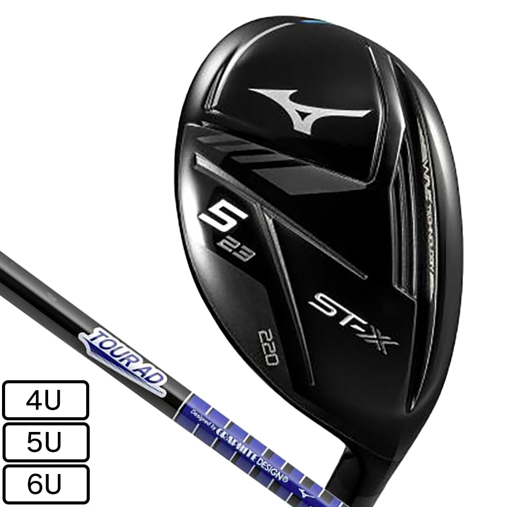 ミズノ（MIZUNO）（メンズ）ST-X 220 ユーティリティ (4U ロフト20度) Tour AD GM U カーボンシャフト カスタムモデル