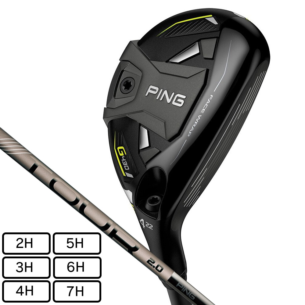 ピン（PING）（メンズ）G430 ハイブリッド(4H ロフト22度)PING TOUR 2.0 CHROME 85 2022年 