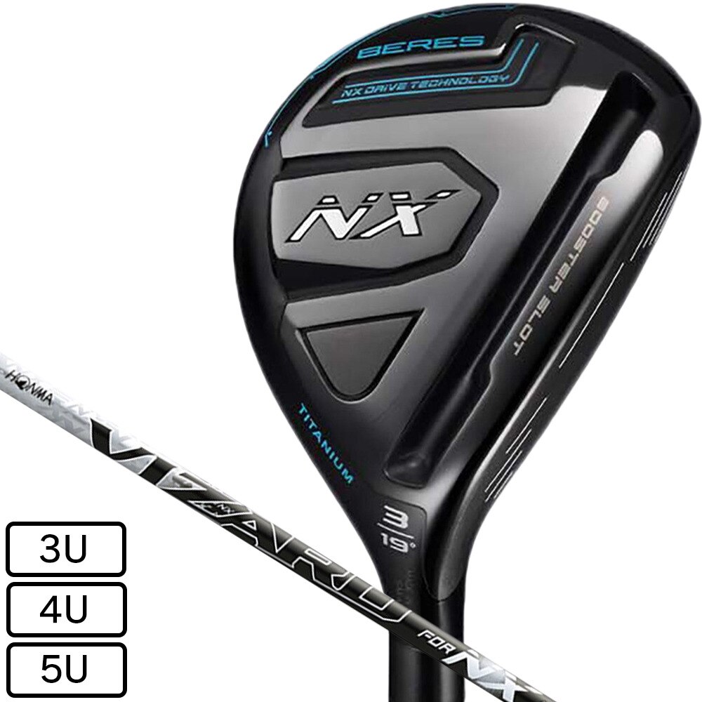 ホンマゴルフ（HONMA）（メンズ）BERES NX ユーティリティ (3U ロフト19度) VIZARD FOR NX 45