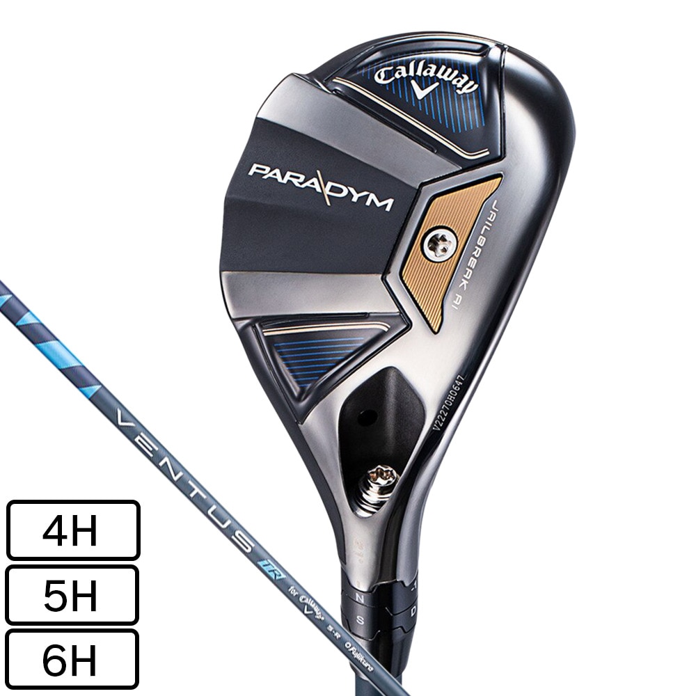 キャロウェイ（CALLAWAY）（メンズ）パラダイム ユーティリティ(5H ロフト24度)VENTUS TR 5 for Callaway