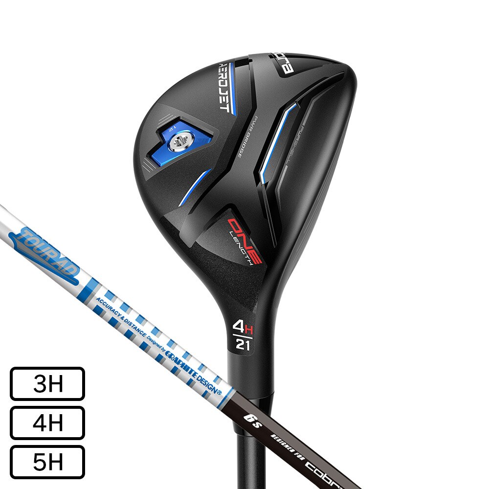 コブラ（Cobra）（メンズ）エアロジェット AEROJET ONE LENGTH ユーティリティ(5H ロフト24度)Tour AD for Cobra