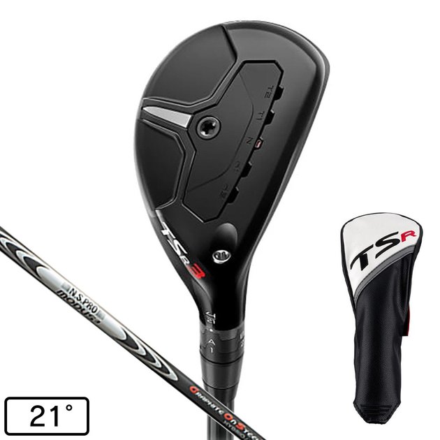 TSR3 不味 ユーティリティ 4番 21度 モーダスGOST 新品ヘッドカバー付き