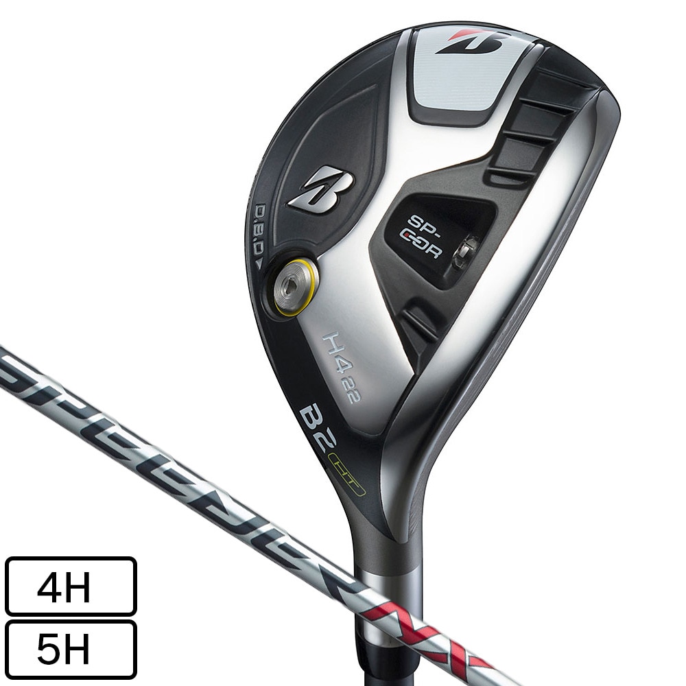 ブリヂストンゴルフ（BRIDGESTONE GOLF）（メンズ）B2HT ハイブリッド(5H、ロフト25度)SPEEDER NX BS40h
