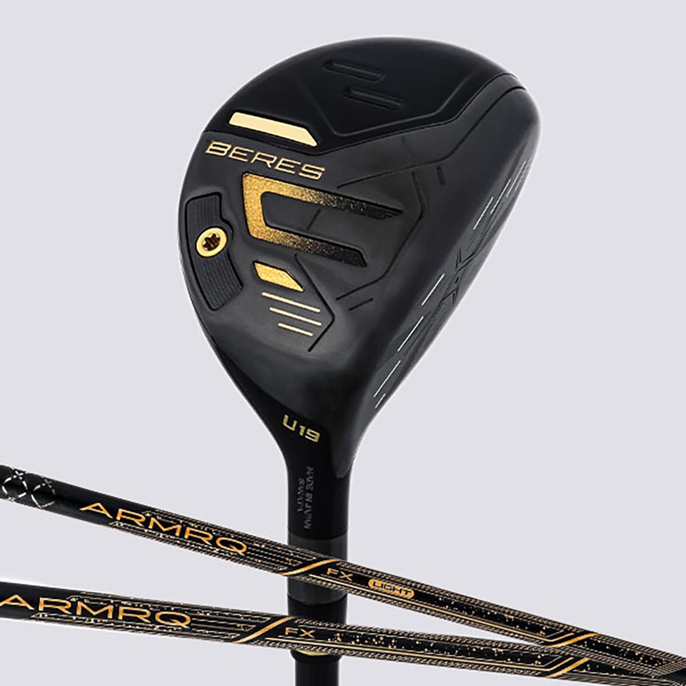 本間ゴルフ（HONMA）（メンズ）ベレス09 BLACK ユーティリティ(22U ロフト22度)BERES ARMRQ FX BLACK