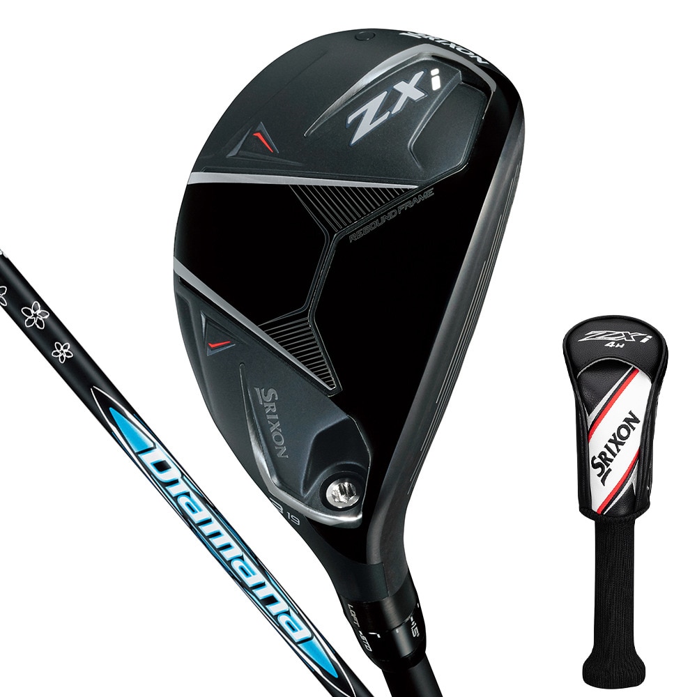 スリクソン（SRIXON）（メンズ）ZXi ゼットエックスアイ ハイブリッド(5H ロフト25度)Diamana ZXi 60