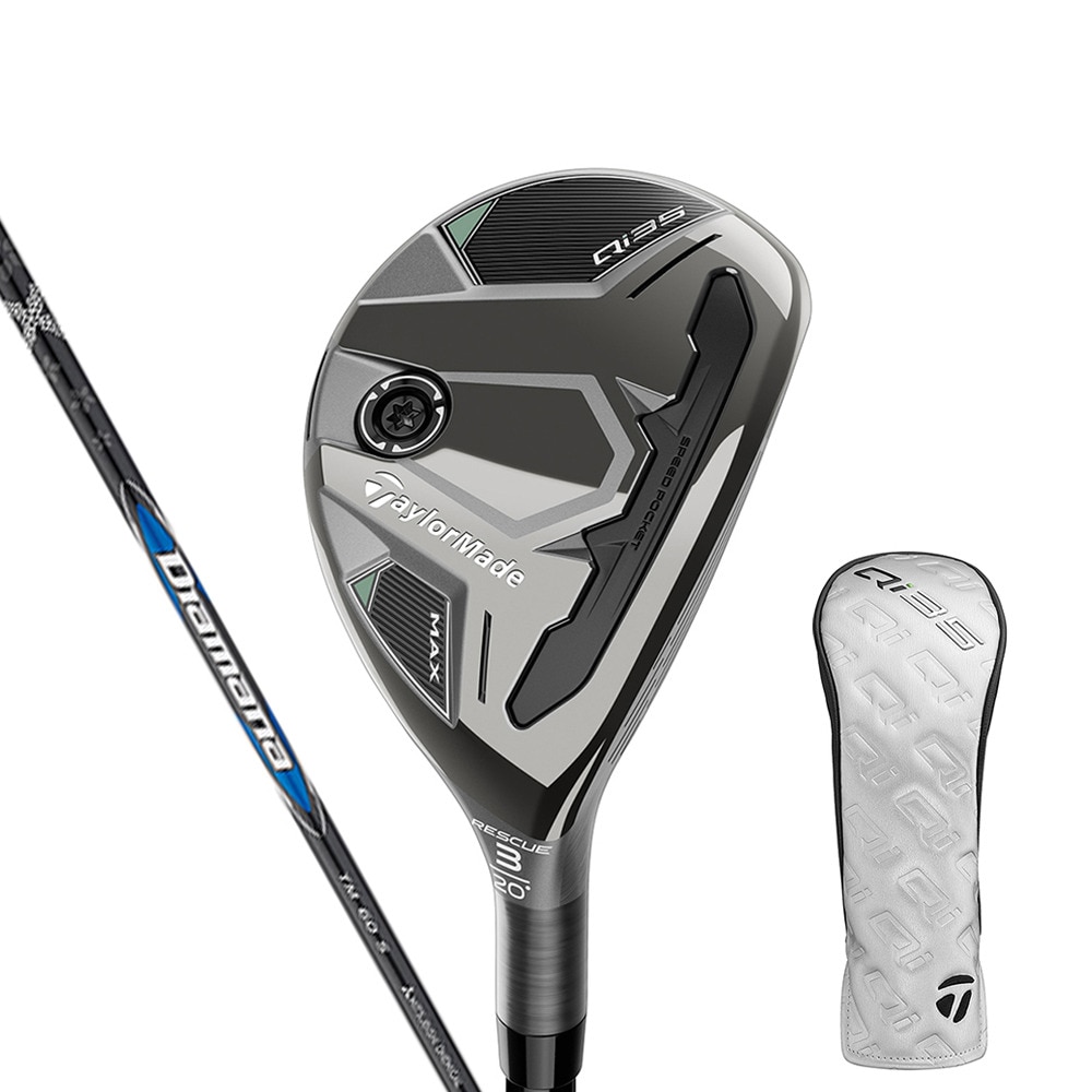 テーラーメイド（TAYLORMADE）（メンズ）Qi35 MAX レスキュー(6U ロフト31度)Diamana BLUE TM60